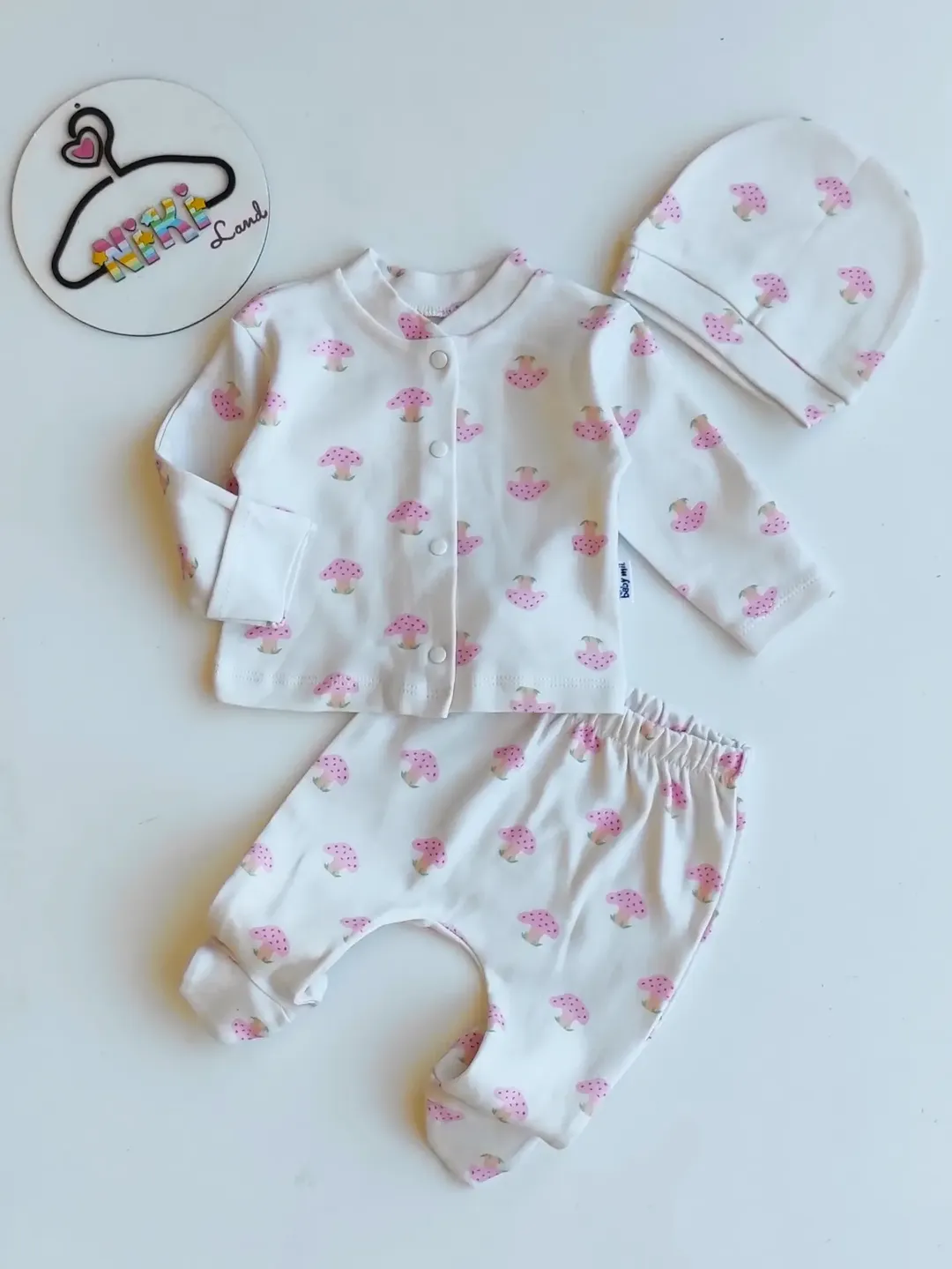 ست بیمارستانی نوزادی برند baby mii کد ۴۴۹