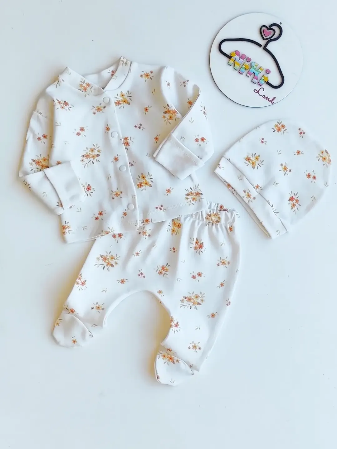 ست بیمارستانی نوزادی برند baby mii کد ۴۵۴