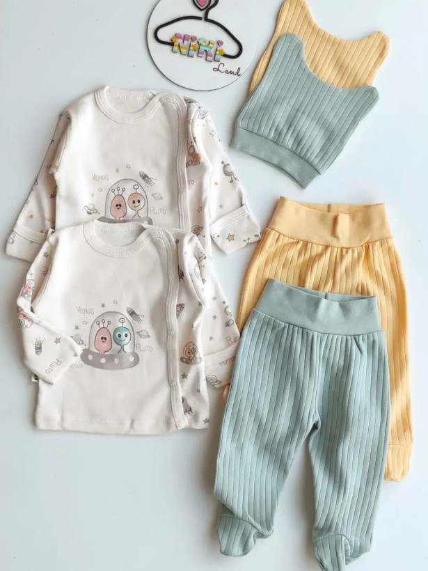 ست سه تکه نوزادی babycan کد ۴۶۱