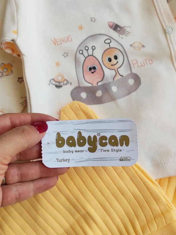 ست سه تکه نوزادی babycan کد ۴۶۱